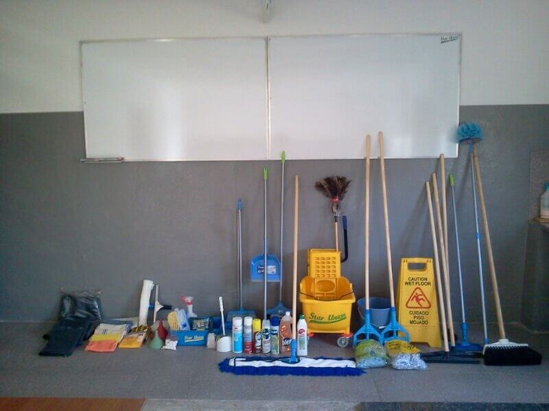 elementos de limpieza