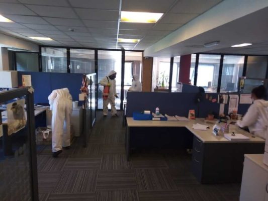 limpieza preventiva en oficinas