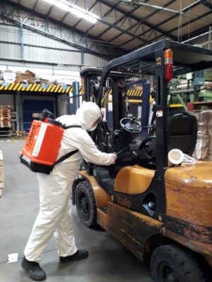 limpieza y desinfección